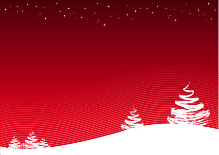 Abstract vector illustration of a christmas background with space for copyのイラスト素材