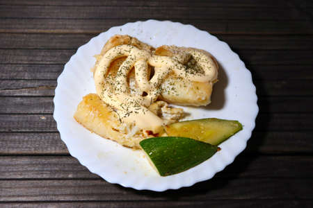 The keto diet, and home cooking for lunch ingredientsの写真素材