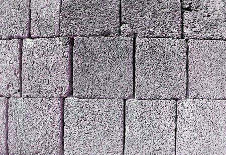 Wall of Building Blocks, backgroundの写真素材