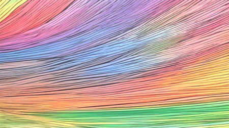 Rainbow watercolor, rainbow, pastel rainbow background, Colored pastel textures, color backgroundの素材