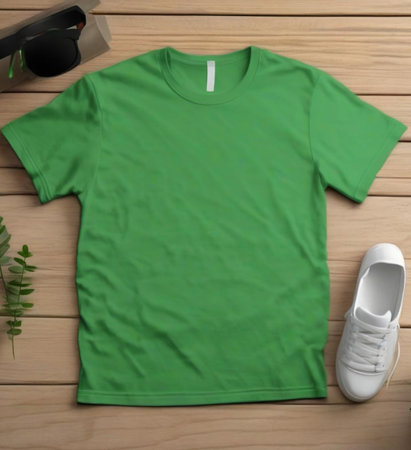 T-shirt mockup for design, art mockupの素材