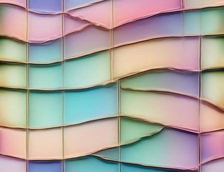 Background for design in rainbow colors, pastel graphicsの素材