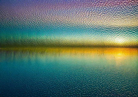 Light blue color frosted Glass texture backgroundの素材