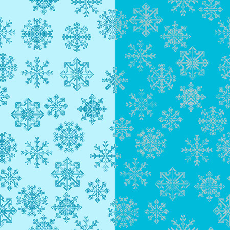 All patterns in the swatches panel. Blue backgroundのイラスト素材