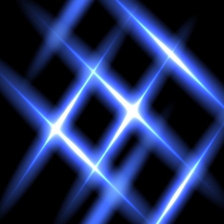 Abstract blue fractal light vector background, EPS10のイラスト素材