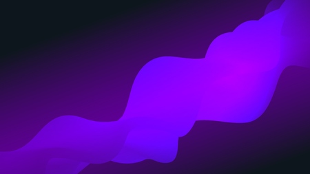 Abstract colorful smoke vector wave background.のイラスト素材