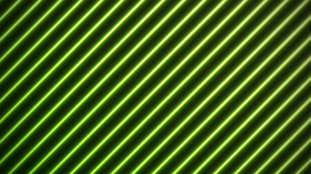 Futuristic colorful neon rays. Bright vector 16:9 size abstract background.