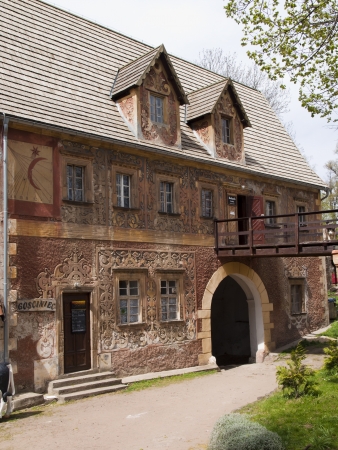 view of the castle of Grodno, Poland のeditorial素材