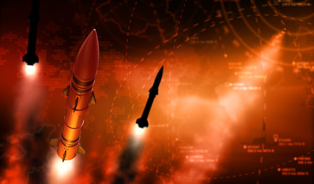 Launch Weapon - 3D Renderingの写真素材
