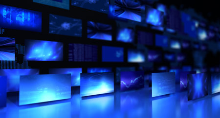 Broadcast - 3D Renderingの写真素材