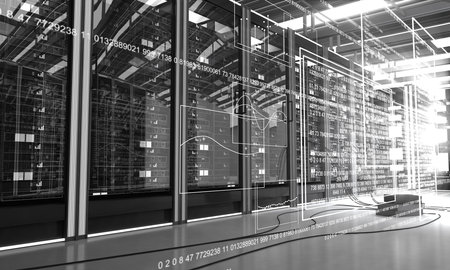 Server Work - 3D Renderingの写真素材