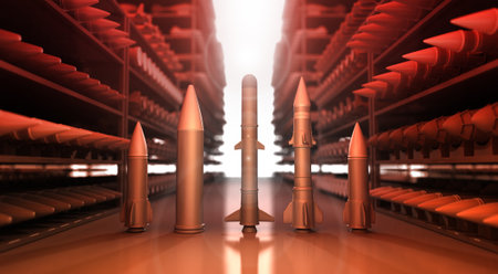 Weapon for War - 3D Renderingの写真素材