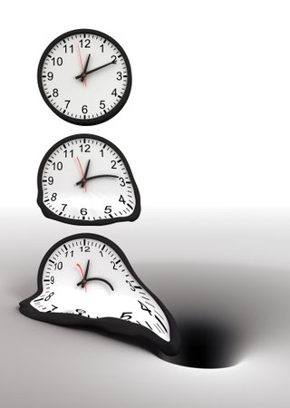 time and black holeの写真素材