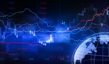 Stock Market - 3d Renderingの写真素材