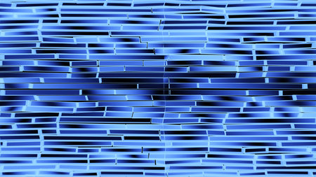 brick wall background with x-ray. 3d renderingの写真素材