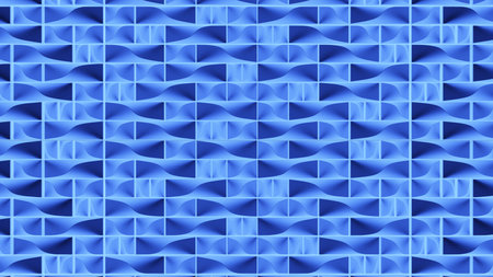 brick wall background with x-ray waves. 3d rendering