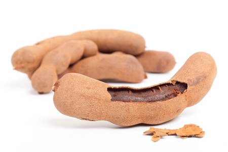 Tamarind isolatedの写真素材