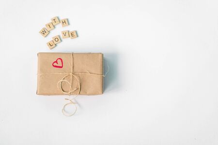 Gift box for Valentines dayの写真素材