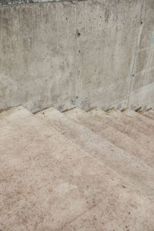 concrete stairs close up copy space