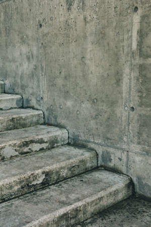 concrete stairs close up copy spaceの写真素材