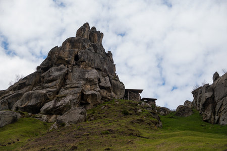 Ukrainian carpathian mountainsの写真素材