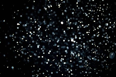 Snowing night. The backgroundの写真素材
