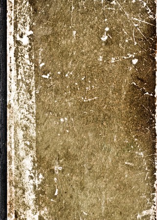 old collapsing paper with cracks and scratchesの写真素材
