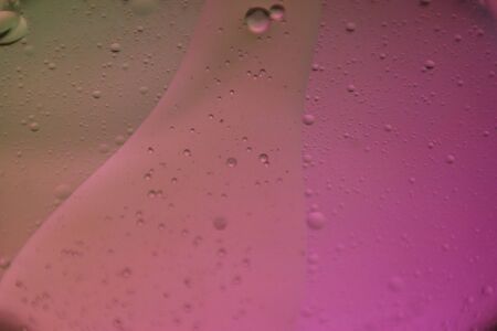 background bubbles reflections fullcolor oil macro transparentの写真素材