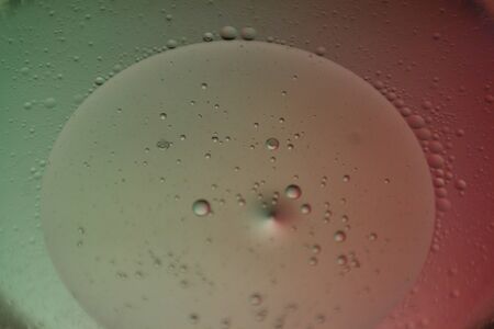 background bubbles reflections fullcolor oil macro transparentの写真素材