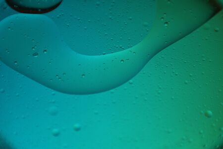 background bubbles reflections fullcolor oil macro transparentの写真素材