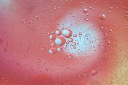 background drops pastel abstraction transparent bubbles lightの写真素材