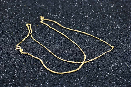 gold chain jewelery product yellow macro