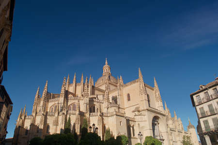 architecture city of segovia monument constructionの写真素材