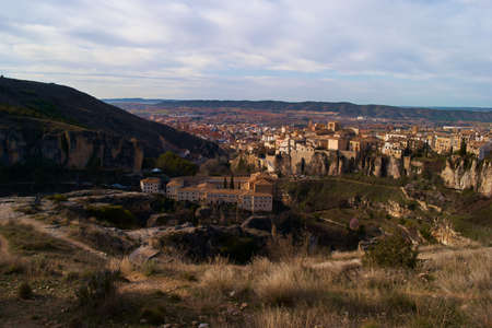 cuenca landscape mountain view nature sky clouds