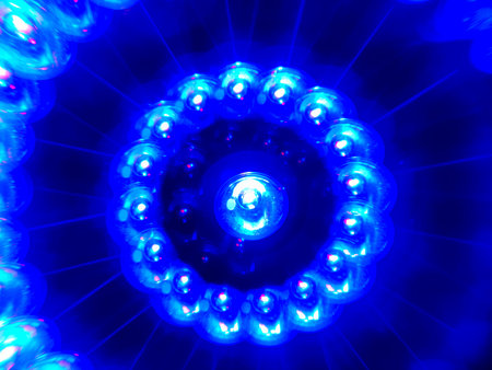 abstract background. luminous swirling. Elegant glowing circle. Sparking particle. space tunnel. Glossy jellyfish. Colorful ellipse. Glint sphereの写真素材