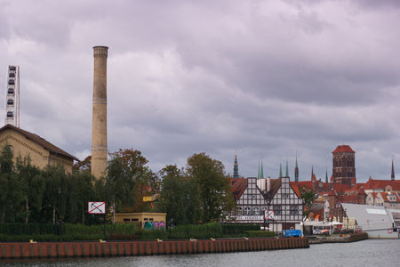 Cityscape of Copenhagen, Denmark.