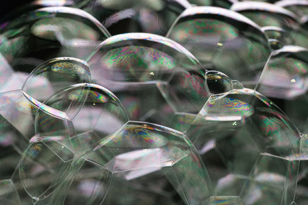 Soap bubbles abstract background. Soap bubbles background. Soap bubbles background.