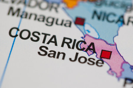 map political cartography colors close-up borders country location bokeh muasto print geography contour worldの写真素材