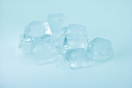 frozen water ice air bubbles in ice ice cubes abstraction beautiful backgrounds pattern transparent...