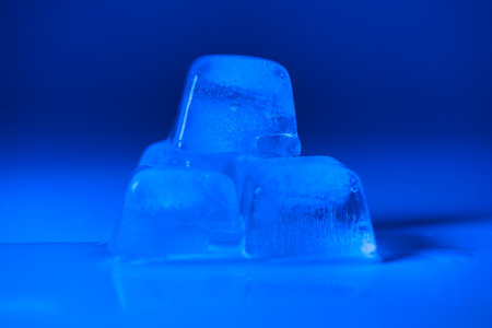 frozen water ice air bubbles in ice colors abstraction beautiful backgrounds pattern transparent...