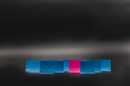 pastel colored office sticky note for writing down information