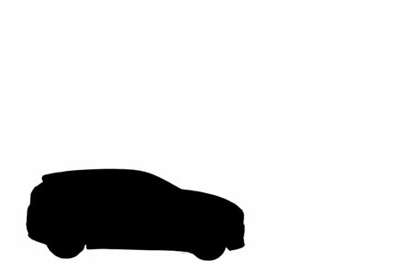 passenger car on highway transportation auto motion blur wheels technology modern vehicle bokehの写真素材