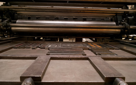 printing rollers in a printing machine for applying paint to the print-reflecting material