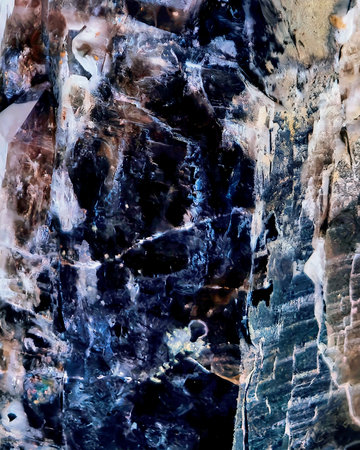 Photo of the mineral structure as a beautiful colorful background