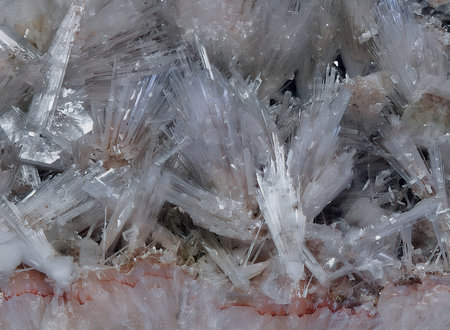 Photo of the mineral structure as a beautiful colorful background