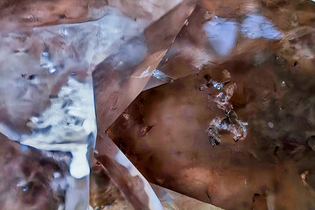 Photo of the mineral structure as a beautiful colorful backgroundの写真素材