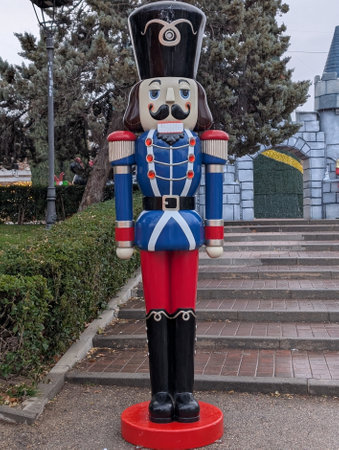 Decorations in the city of Mostoles in Spain