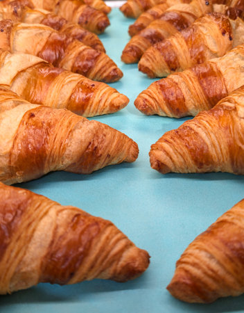 cookies displayed in a bakery in natural lightの写真素材