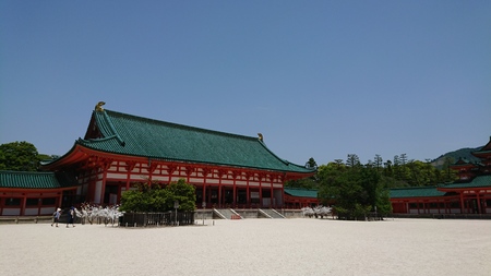 Heian Shrine in Kyotoのeditorial素材