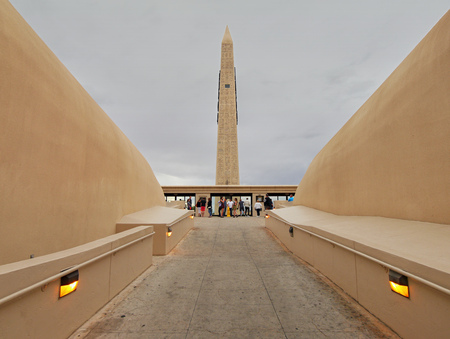 Las Vegas. Luxor obelisk. Nevada USA. May 8, 2016のeditorial素材